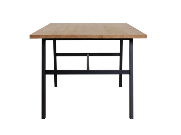 Mesa TRAVERSA Cubierta Biselada Iroko 160x90x75 - Imagen 3