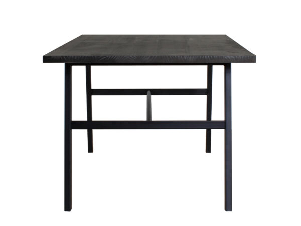 Mesa TRAVERSA Cubierta Biselada Negro 160x90x75 - Imagen 4