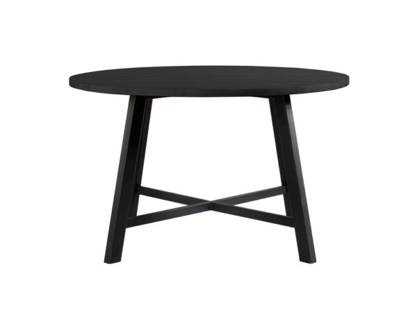 Mesa BERNA negro Ø120x75