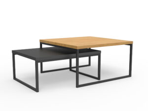 Mesa de Centro APRILIA Iroko / Negro