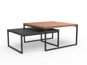 Mesa de Centro APRILIA Nogal Tundra / Negro